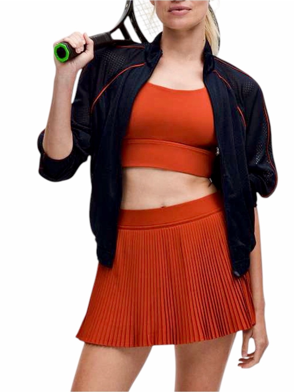 NWT – Lululemon – Varsity High-Rise Pleated Tennis Skirt – Autumn Rust – Sz. 0